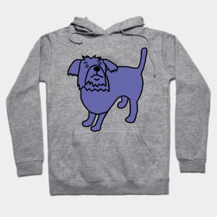 Very Peri the Periwinkle Blue Dog Color of the Year 2022 Hoodie